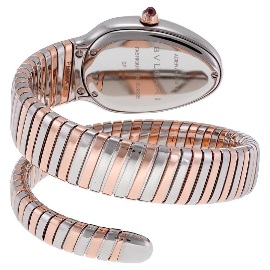 IMG_9086 Bvlgari 102123 Serpenti Tubogas Ladies Quartz Stainless Steel 3