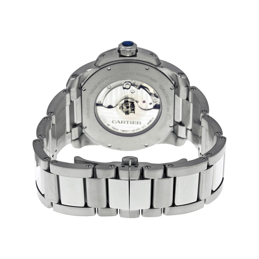 IMG_9086 Cartier W7100015 Calibre de Cartier Mens Automatic Stainless Steel 3