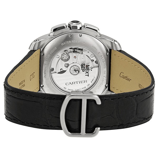 IMG_9086 Cartier W7100046 Calibre de Cartier Mens Automatic Stainless Steel 3