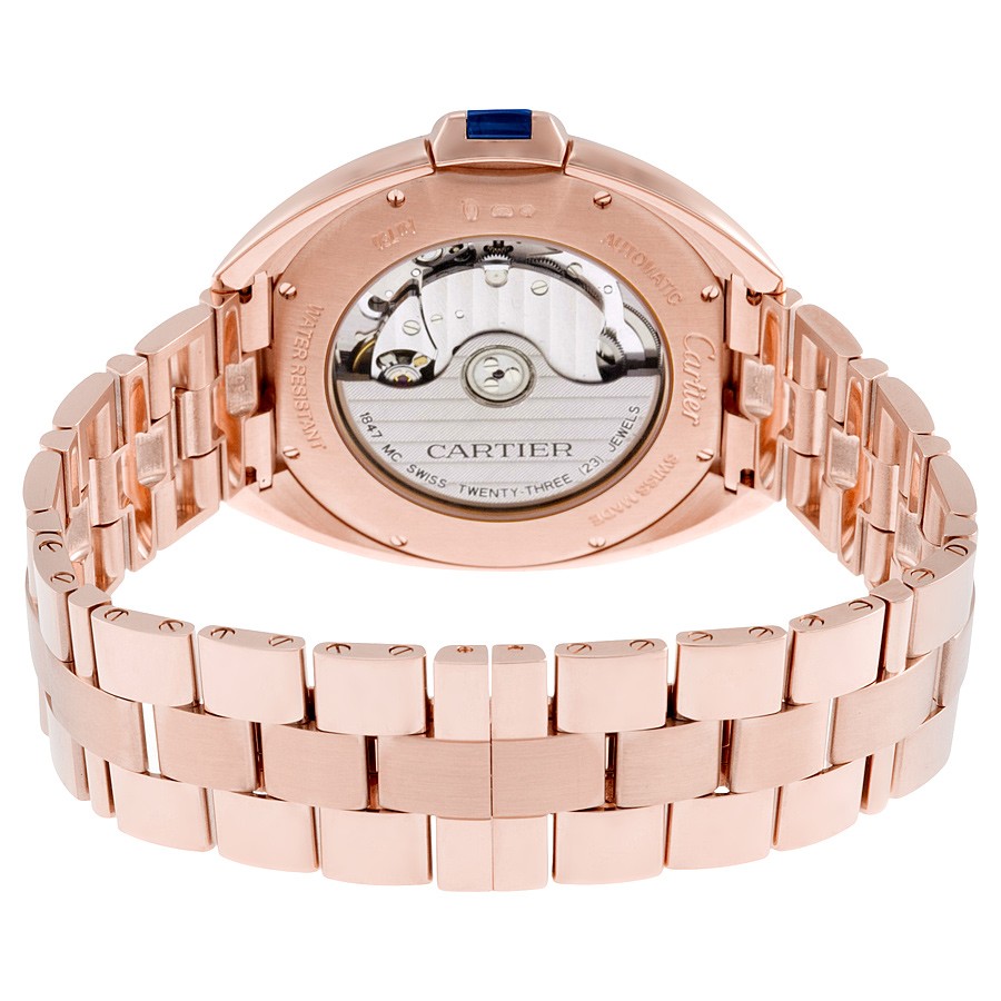 IMG_9086 Cartier WGCL0002 Cle Mens Automatic 18kt Pink Gold 3