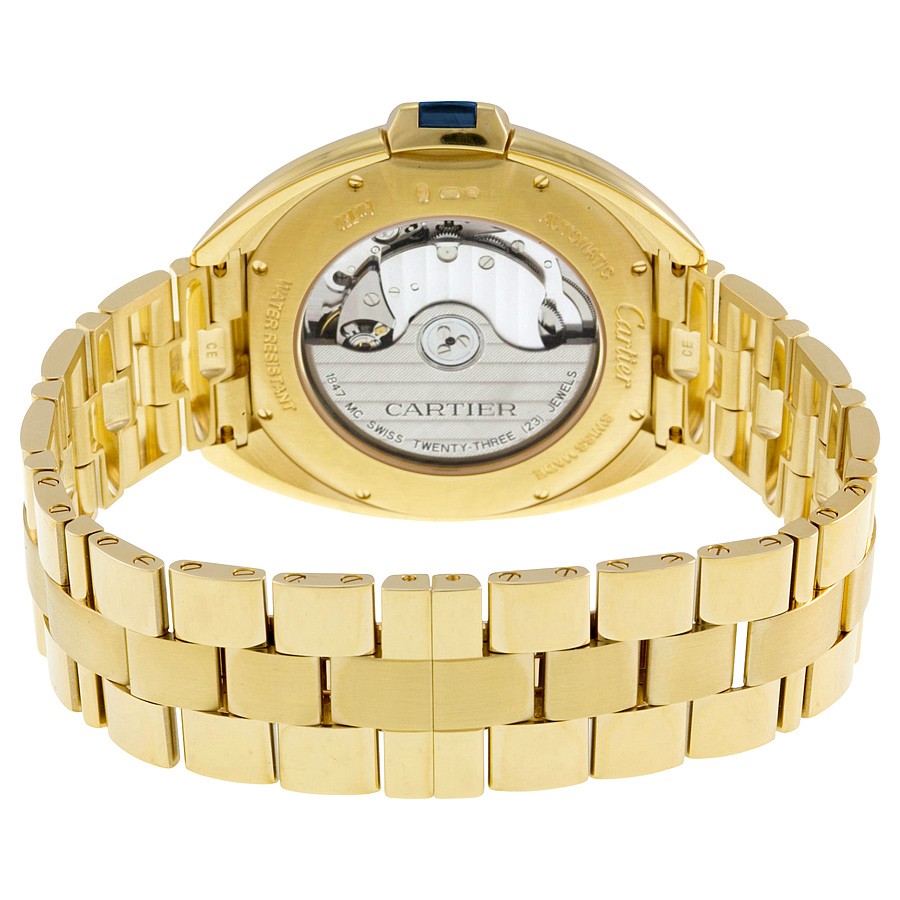 Cartier WGCL0003 Cle Mens Automatic 18kt Yellow Gold 3