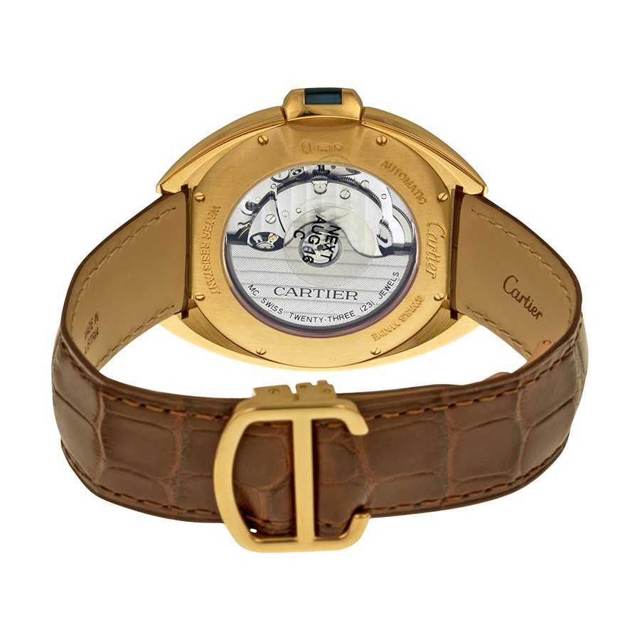 IMG_9086 Cartier WGCL0004 Cle Mens Automatic 18kt Rose Gold 3