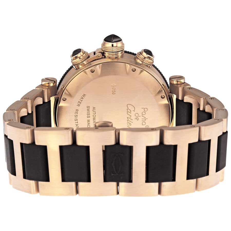 IMG_9086 Cartier W301980M Pasha de Cartier Mens Automatic 18kt Rose Gold 3