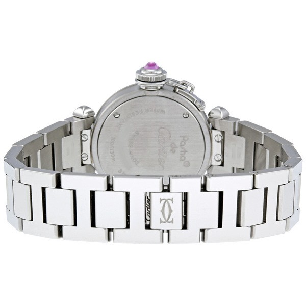 IMG_9086 Cartier W3140023 Pasha de Cartier Ladies Quartz Polished Stainless Steel 3