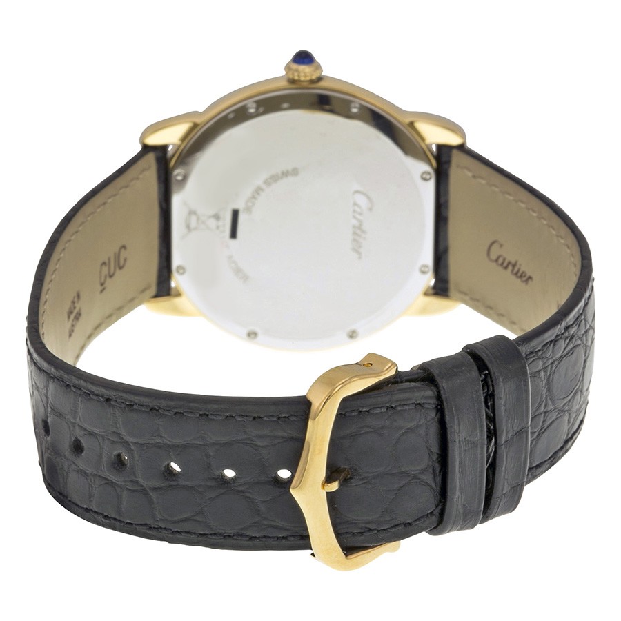 IMG_9086 Cartier W6700455 Ronde Louis Cartier Mens Quartz 18kt Yellow Gold 3
