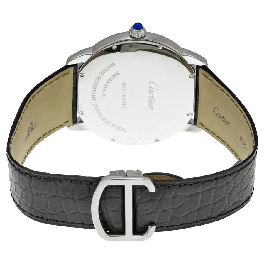 IMG_9086 Cartier W6701010 Ronde Solo de Cartier Mens Automatic Stainless Steel 3
