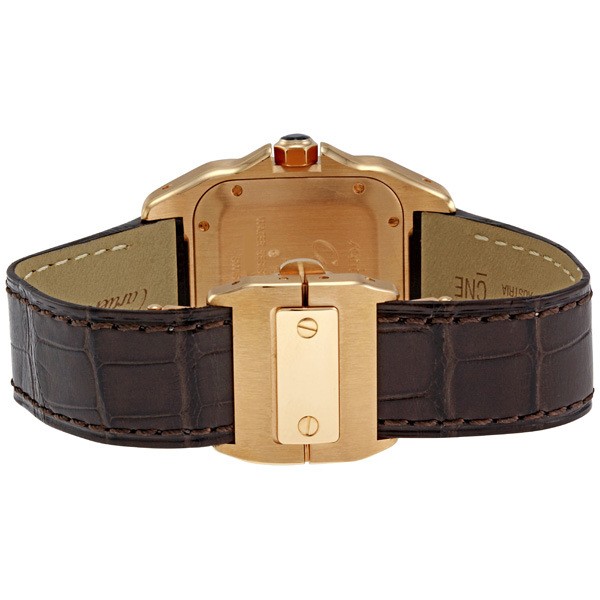 IMG_9086 Cartier W20108Y1 Santos de Cartier Ladies Automatic 18kt Pink Gold 3