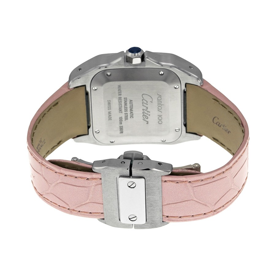 IMG_9086 Cartier W20126X8 Santos de Cartier Unisex Automatic Stainless Steel 3
