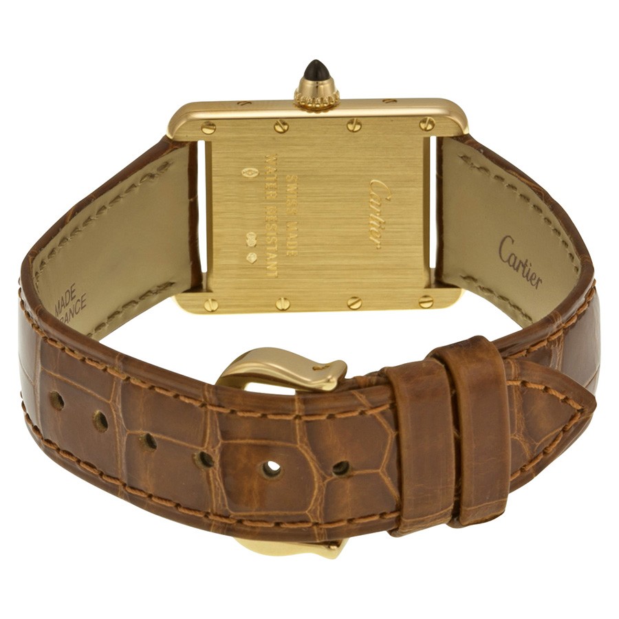 IMG_9086 Cartier W1529856 Tank Ladies Quartz 18kt Yellow Gold 3