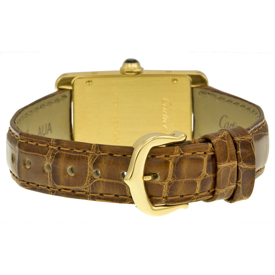 IMG_9086 Cartier W2601556 Tank Ladies Quartz 18kt Yellow Gold 3