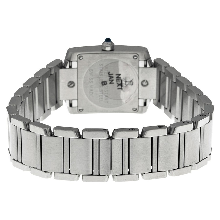 IMG_9086 Cartier W51008Q3 Tank Ladies Quartz Stainless Steel 3