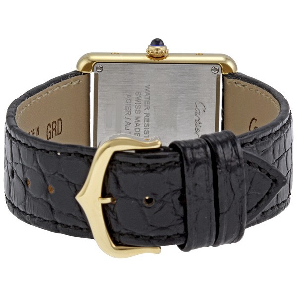 IMG_9086 Cartier W5200002 Tank Ladies Quartz 18kt Yellow Gold 3