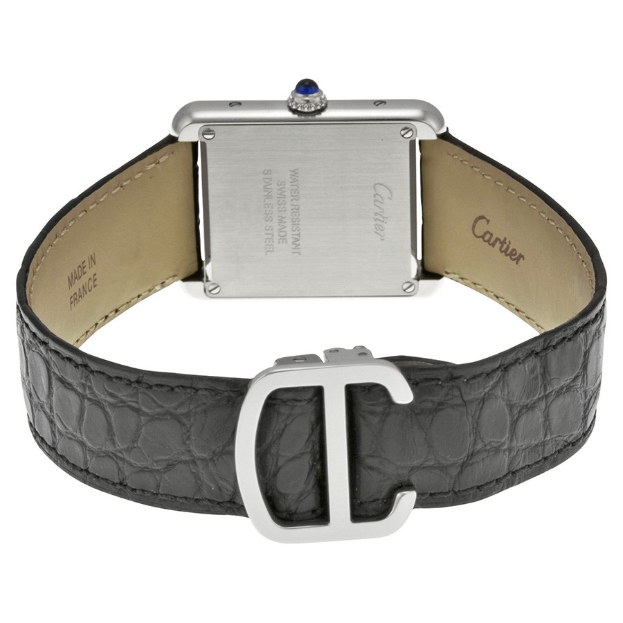 IMG_9086 Cartier W5200005 Tank Ladies Quartz Stainless Steel 3