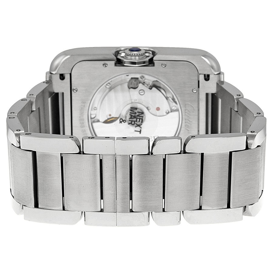 IMG_9086 Cartier W5310008 Tank Mens Automatic Stainless Steel 3