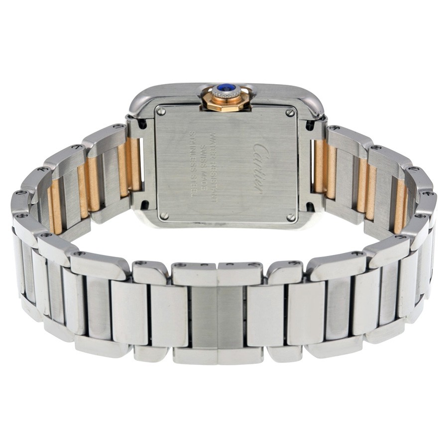 IMG_9086 Cartier W5310019 Tank Ladies Automatic Stainless Steel 3