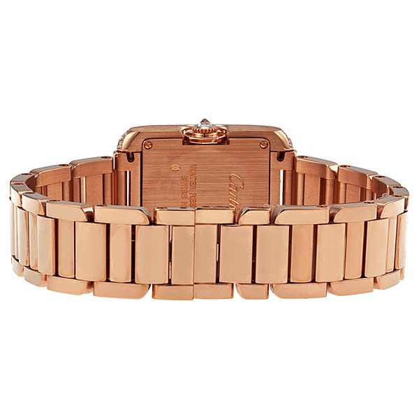 IMG_9086 Cartier WT100002 Tank Ladies Quartz 18kt Rose Gold 3