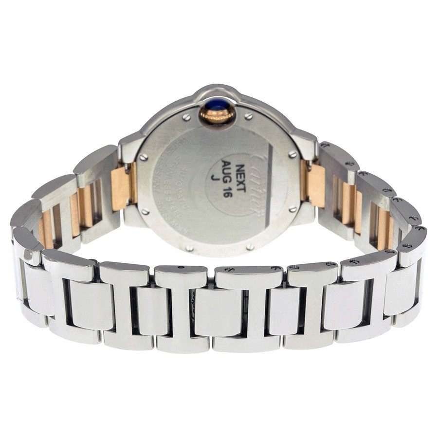 IMG_9086 Cartier WE902061 Ladies Automatic Stainless Steel and 18kt Rose Gold 3