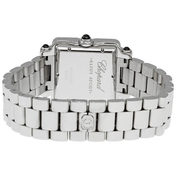 Chopard 278349-3006WHT Happy Sport Ladies Quartz Stainless Steel 3