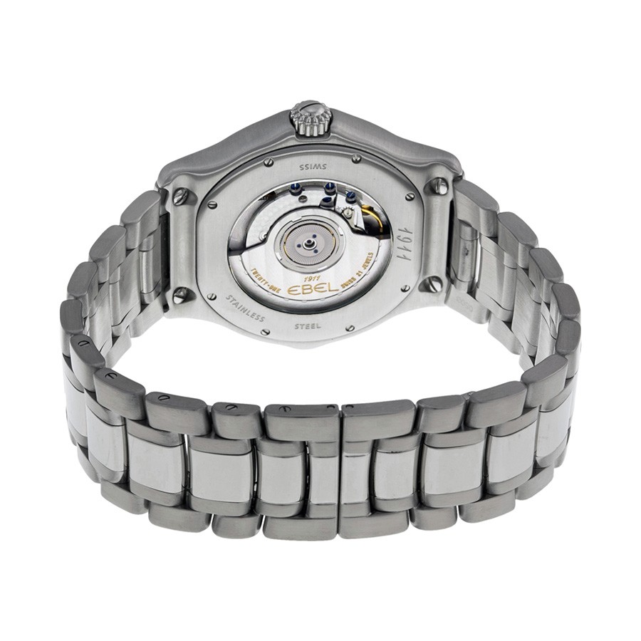 IMG_9086 Ebel 9125250-15567 1911 Mens Automatic Stainless Steel 3