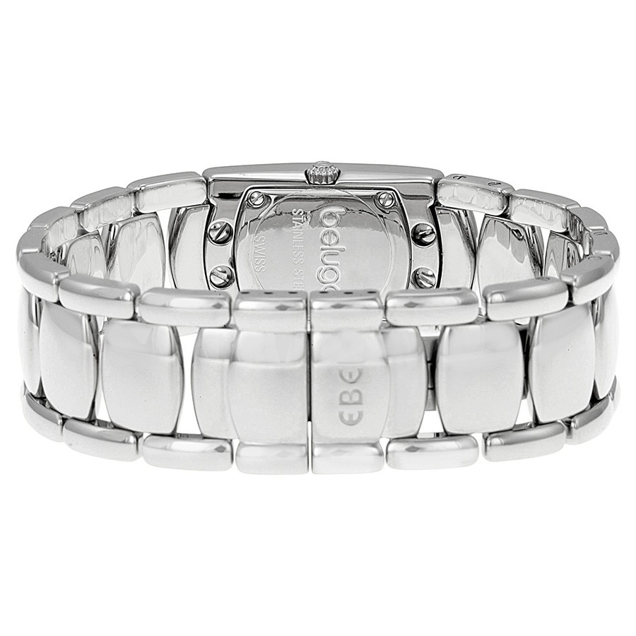 IMG_9086 Ebel 9057A28-1991050 Beluga Ladies Quartz Stainless Steel 3
