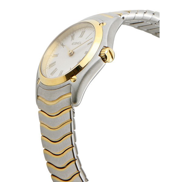 IMG_9086 Ebel 1003F11-6125 Classic Ladies Quartz 18kt Yellow Gold and Stainless Steel 3