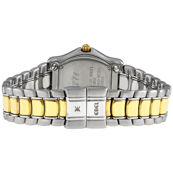 IMG_9086 Ebel 1088901/0260C Classic Ladies Quartz Stainless Steel and 18kt Yellow Gold 3