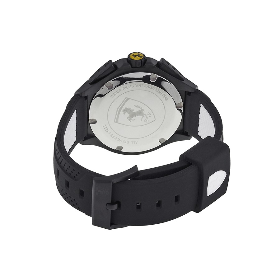 IMG_9086 Ferrari 830024 Mens Quartz Black Ion-plated Stainless Steel 3