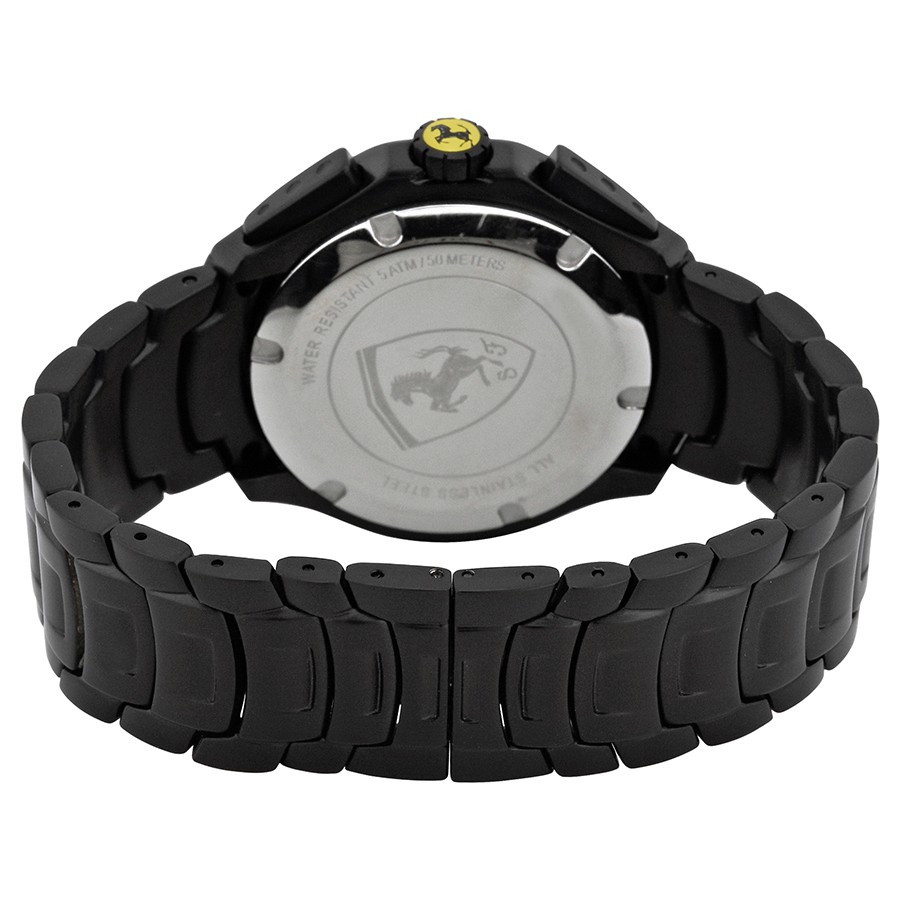 IMG_9086 Ferrari 830087 Mens Quartz Black Ion-plated Stainless Steel 3