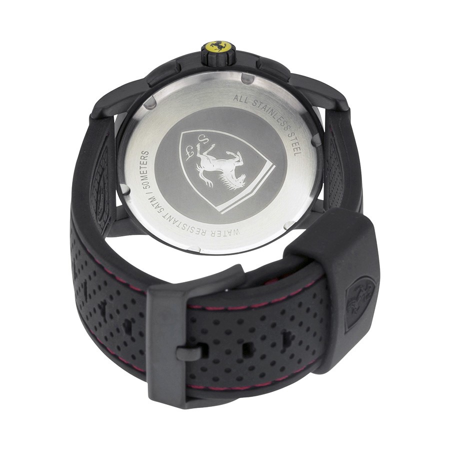 IMG_9086 Ferrari 9315 Mens Quartz Black Ion-plated Stainless Steel 3