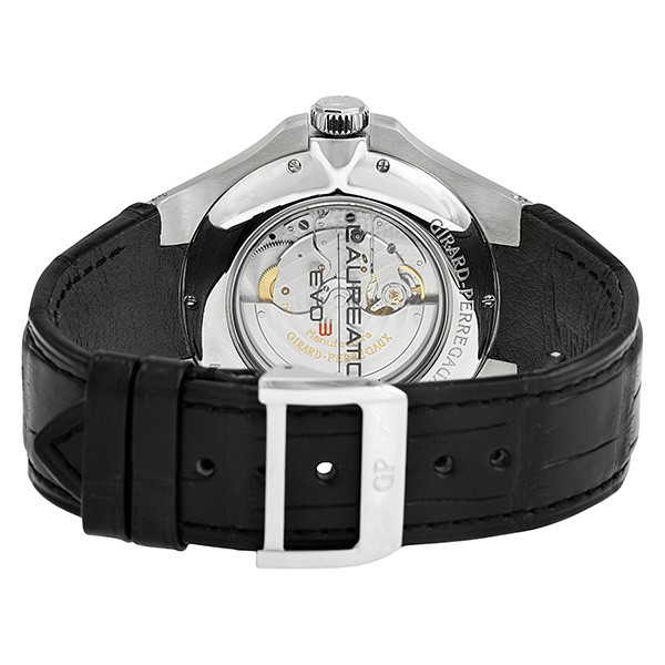 IMG_9086 Girard Perregaux 80185-11-131-BB6A Laureato Mens Automatic Stainless Steel 3