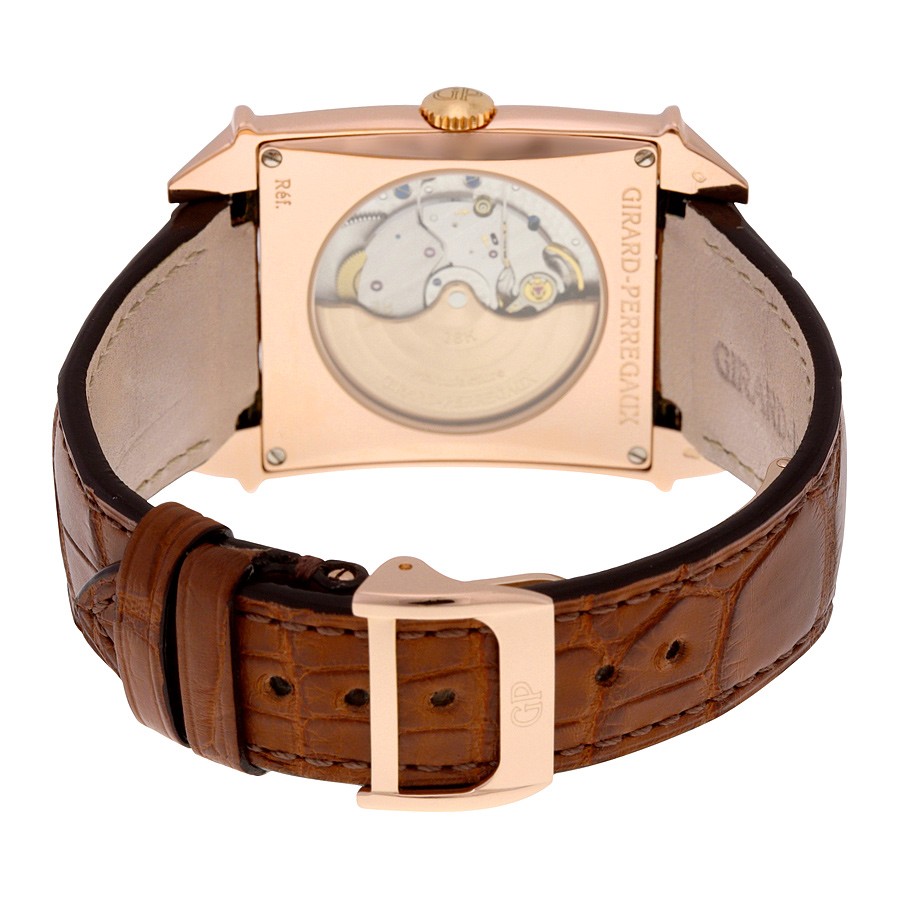 IMG_9086 Girard Perregaux 25835-52-161-BACA Vintage 1945 Mens Automatic 18kt Rose Gold 3