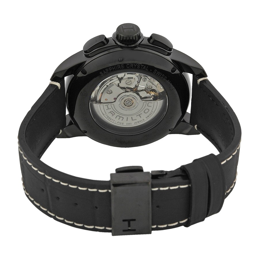 IMG_9086 Hamilton H40686335 Mens Automatic Black PVD Stainless Steel 3