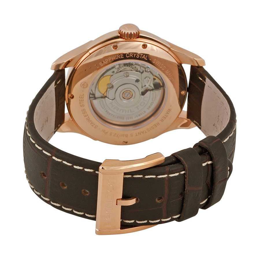 IMG_9086 Hamilton H32645555 Jazzmaster Mens Automatic Rose Gold-tone Stainless Steel 3