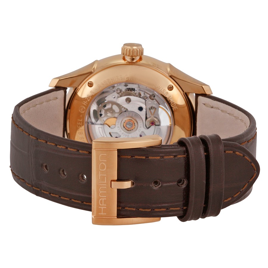 IMG_9086 Hamilton H42545551 Jazzmaster Mens Automatic Rose Gold-tone Stainless Steel 3