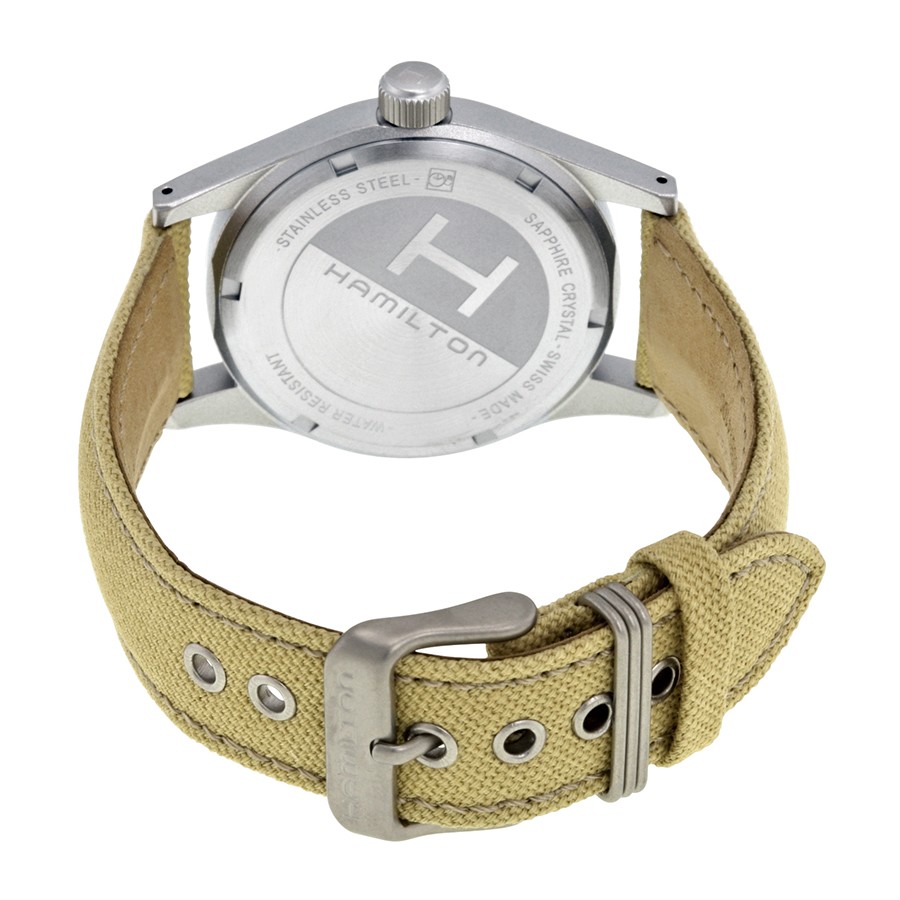 IMG_9086 Hamilton H69419933 Khaki Field Mens Hand Wind Stainless Steel 3