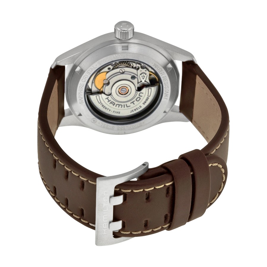 IMG_9086 Hamilton H70455523 Khaki Field Mens Automatic Stainless Steel 3