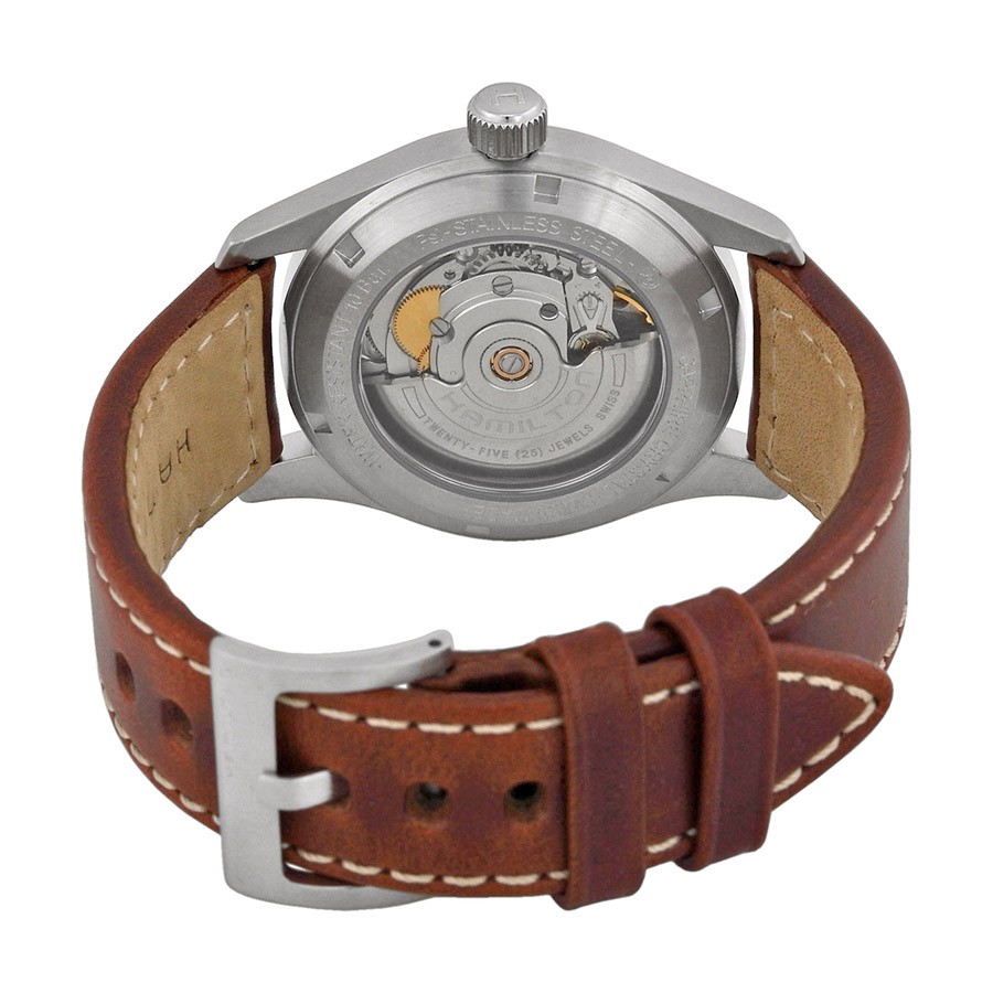 IMG_9086 Hamilton H70455553 Khaki Field Mens Automatic Stainless Steel 3