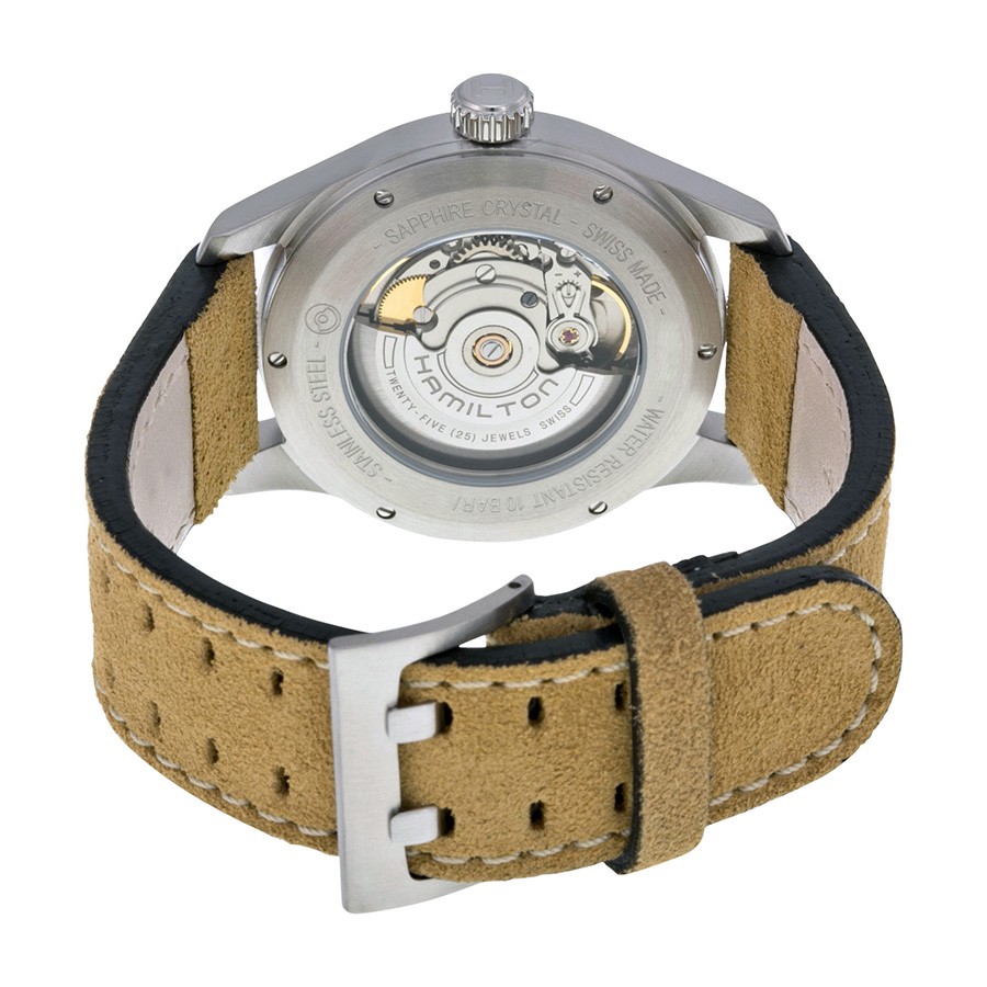 IMG_9086 Hamilton H70595593 Khaki Field Mens Automatic Stainless Steel 3