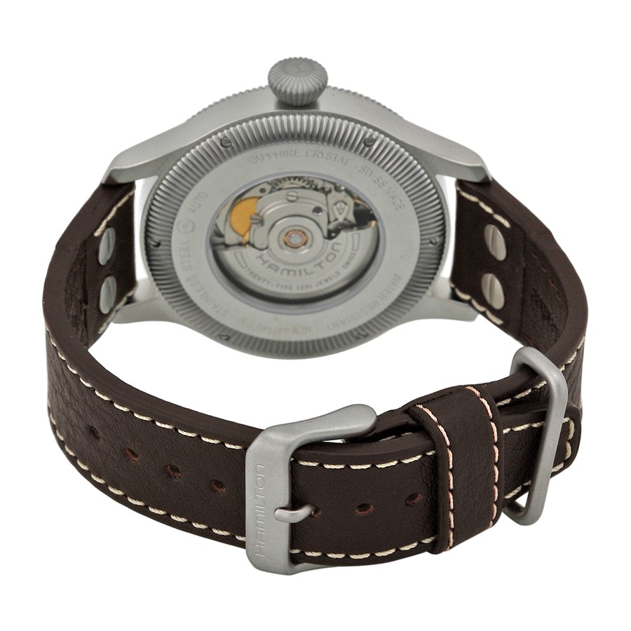 Hamilton H60515533 Khaki Mens Automatic Stainless Steel 3