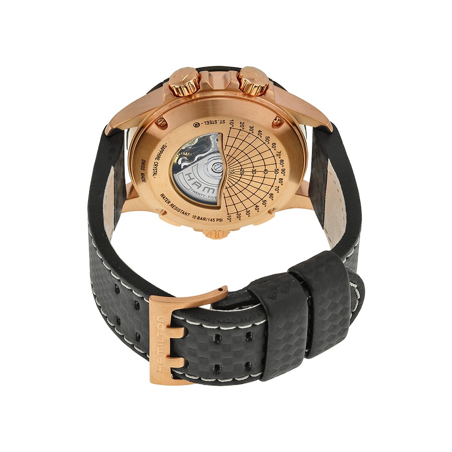 IMG_9086 Hamilton H77696793 Khaki Mens Automatic Rose Gold-plated 3