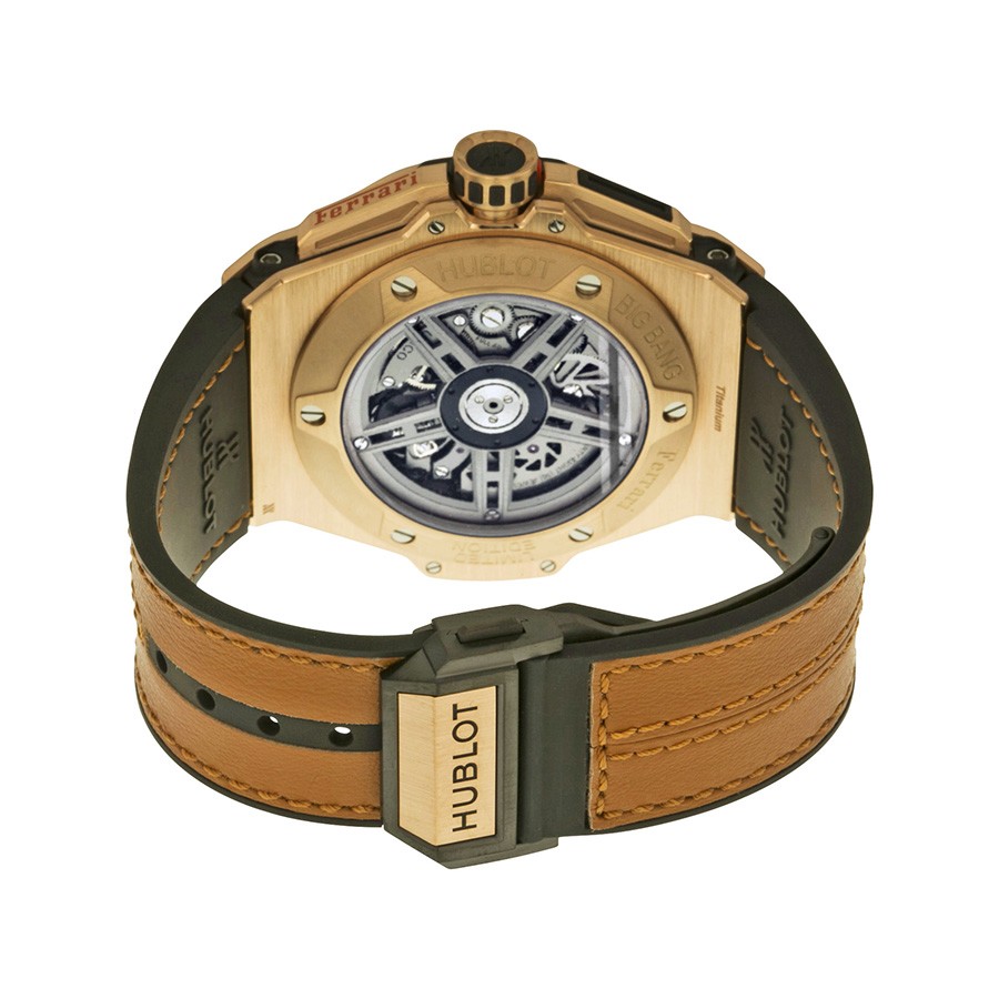 IMG_9086 Hublot 401.OX.0123.VR Mens Automatic 18kt King Gold 3