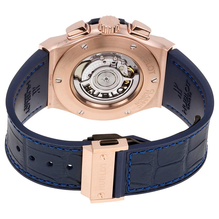 IMG_9086 Hublot 521.OX.7180.LR Mens Automatic Polished and Satin-finished 18kt King Gold 3