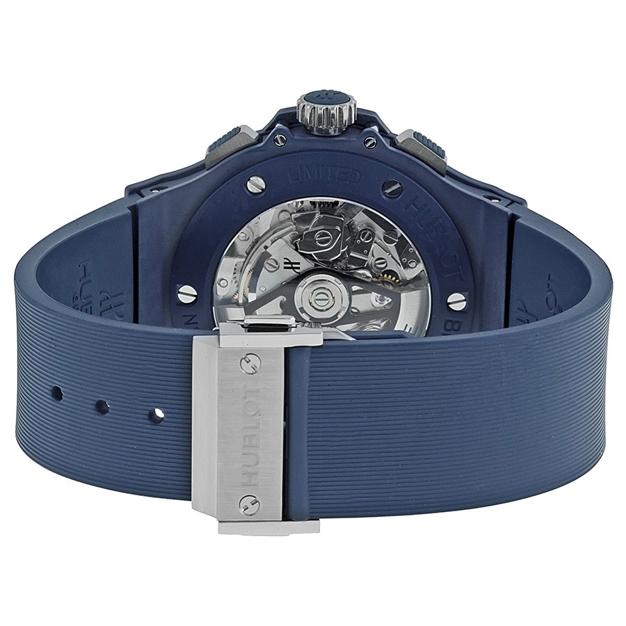 IMG_9086 Hublot 301.EI.5190.RB Big Bang Mens Automatic Blue Ceramic 3
