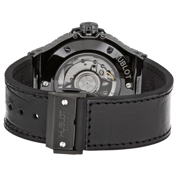 IMG_9086 Hublot 346.CX.1800.BR Big Bang Mens Automatic Polished Black Ceramic 3
