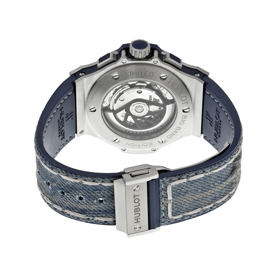 IMG_9086 Hublot 301.SL.2770.NR.JEANS Big Bang Jeans Ladies Automatic Satin-finished Stainless Steel 3