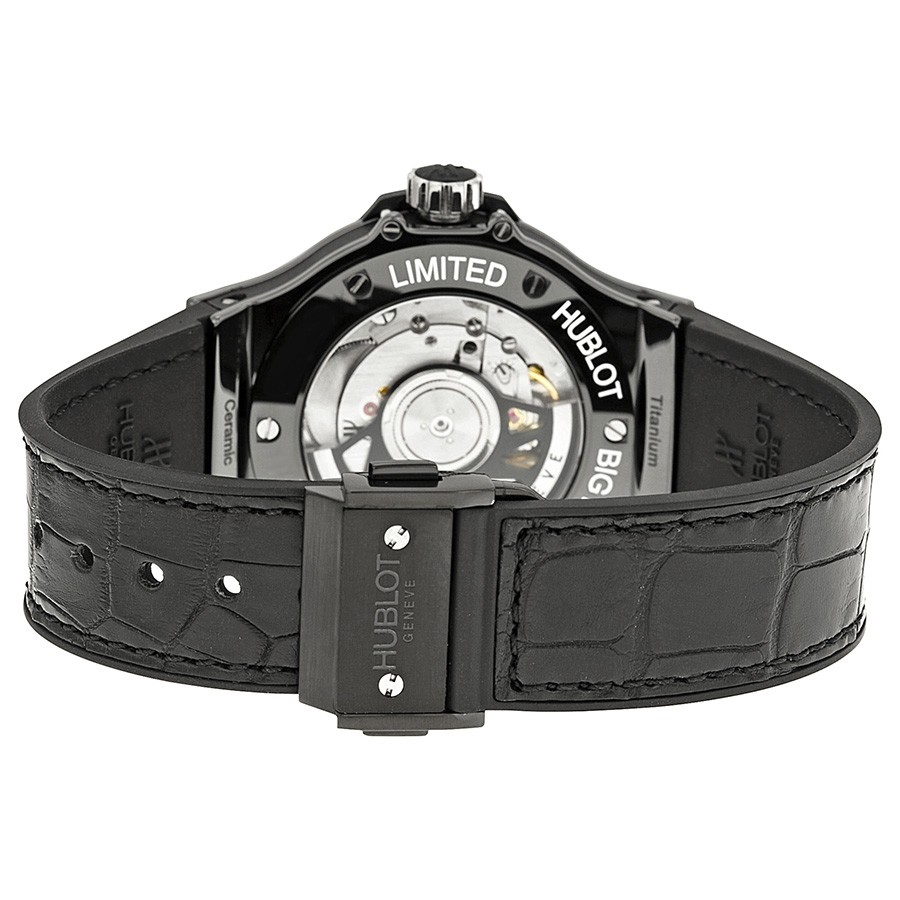 IMG_9086 Hublot 3342 Big Bang Unisex Automatic Black Ceramic 3