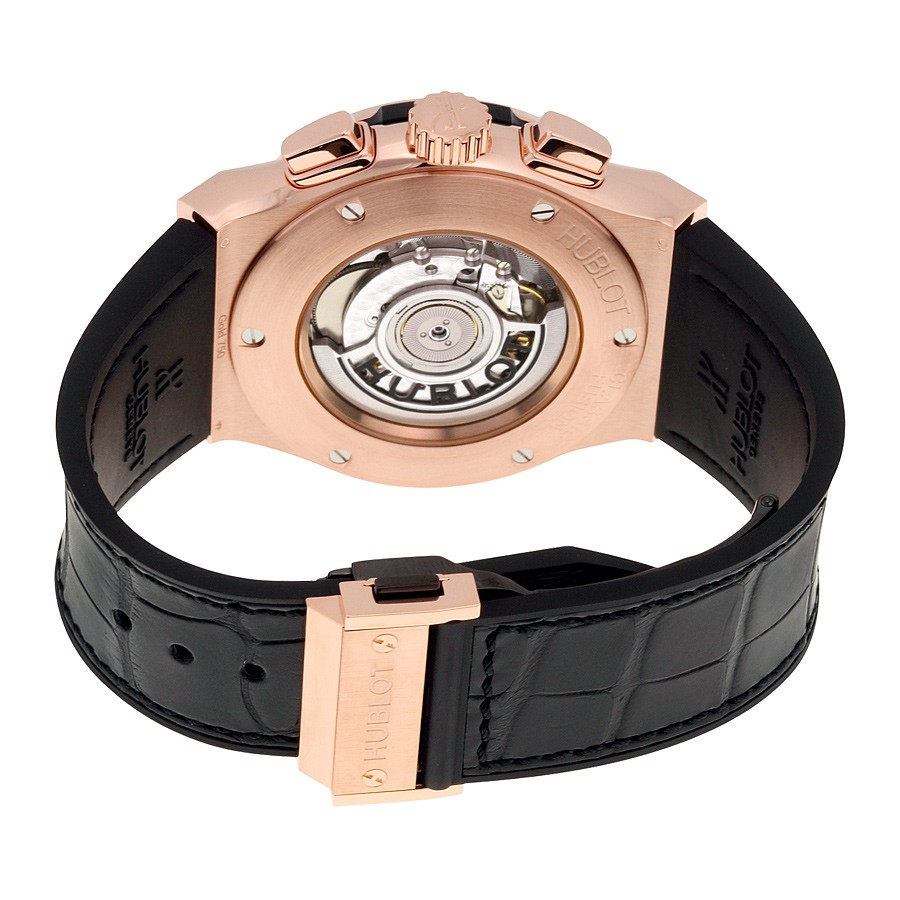 IMG_9086 Hublot 525.OX.0180.LR Classic Fusion Mens Automatic 18kt Rose Gold 3