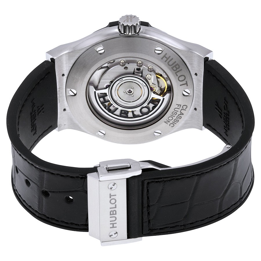 IMG_9086 Hublot 542.NX.2611.LR Classic Fusion Mens Automatic Polished and Satin-Finish Titanium 3