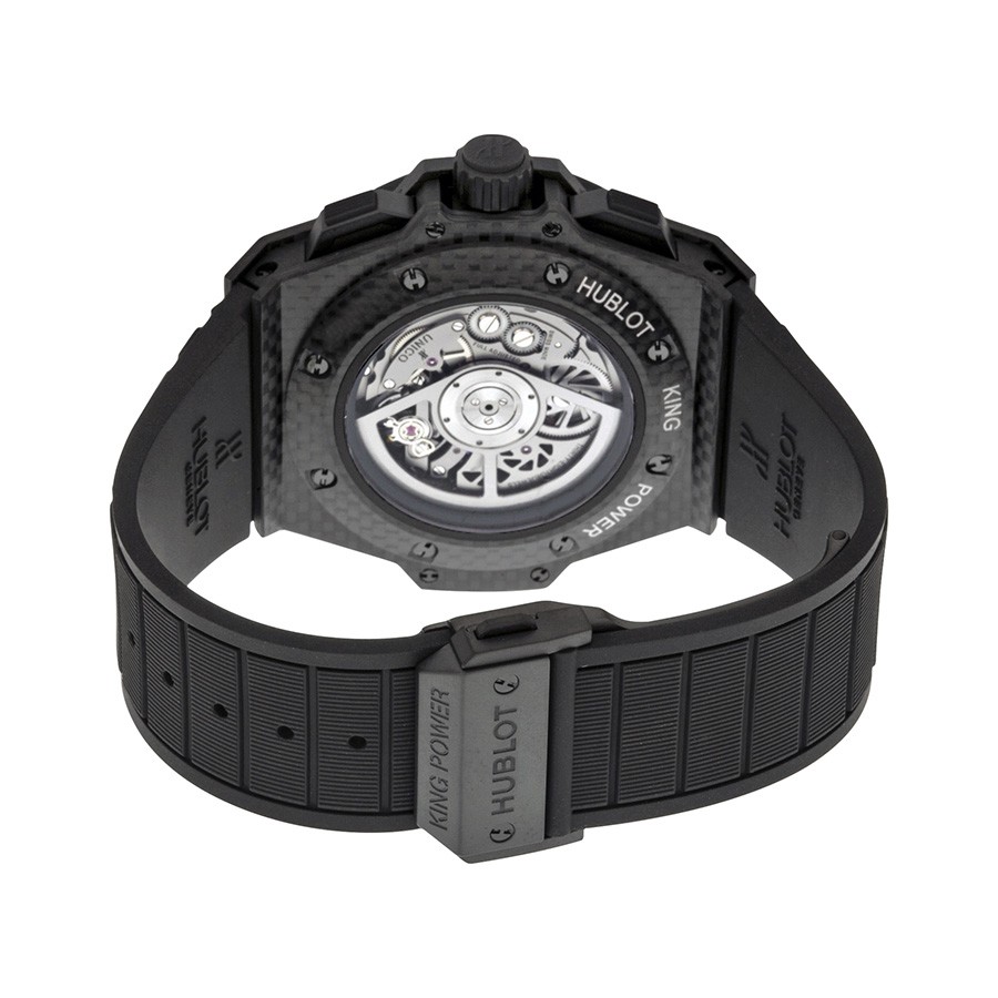 IMG_9086 Hublot 701.QX.0140.RX King Power Mens Automatic Carbon Fiber 3