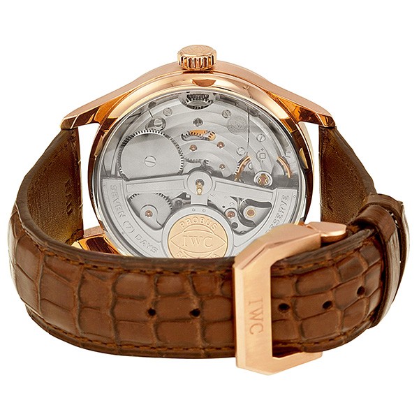 IMG_9086 IWC IW502213 Portuguese Mens Automatic 18kt Rose Gold 3